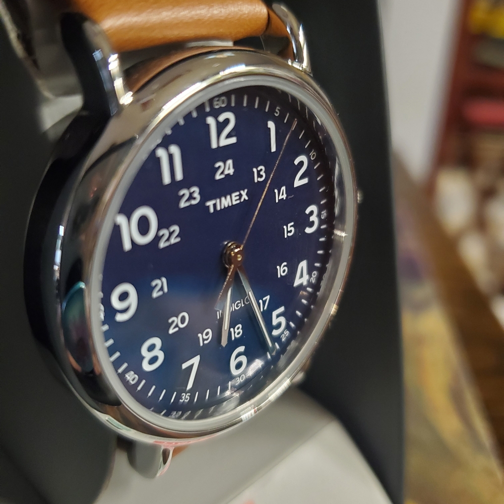 Timex Weekender 40MM Mens Brown Strap Watch-Tw2r42500jt, NEW In Box!! - Picture 6 of 8